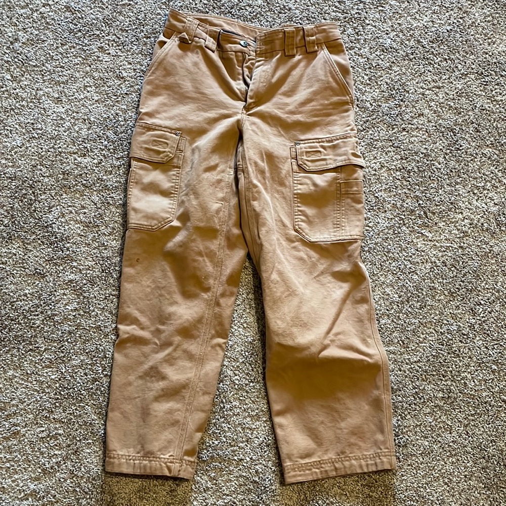 Duluth Trading Co Fire Hose Relaxed Fit Cargo Work Pant